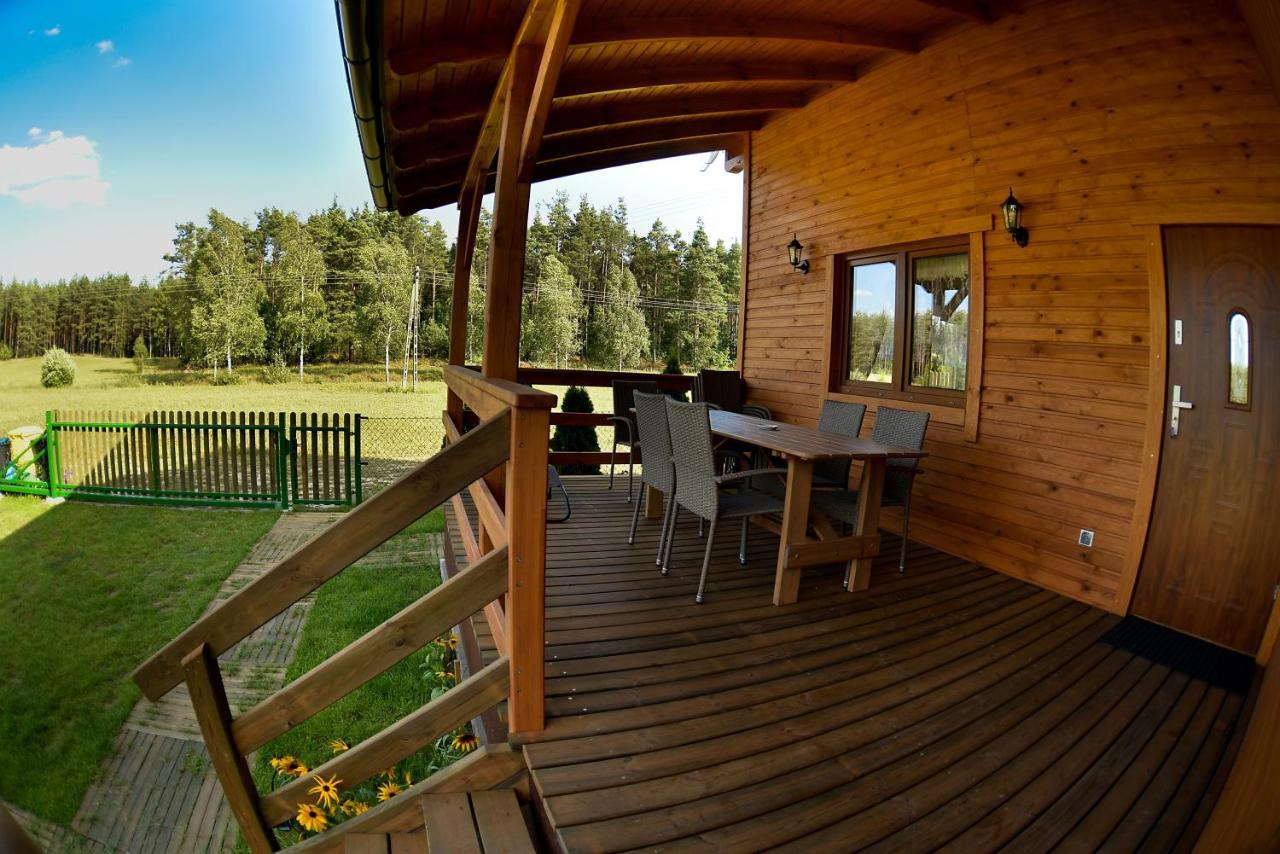 Вилла Domek Letniskowy Nad Stawem Lipusz Экстерьер фото